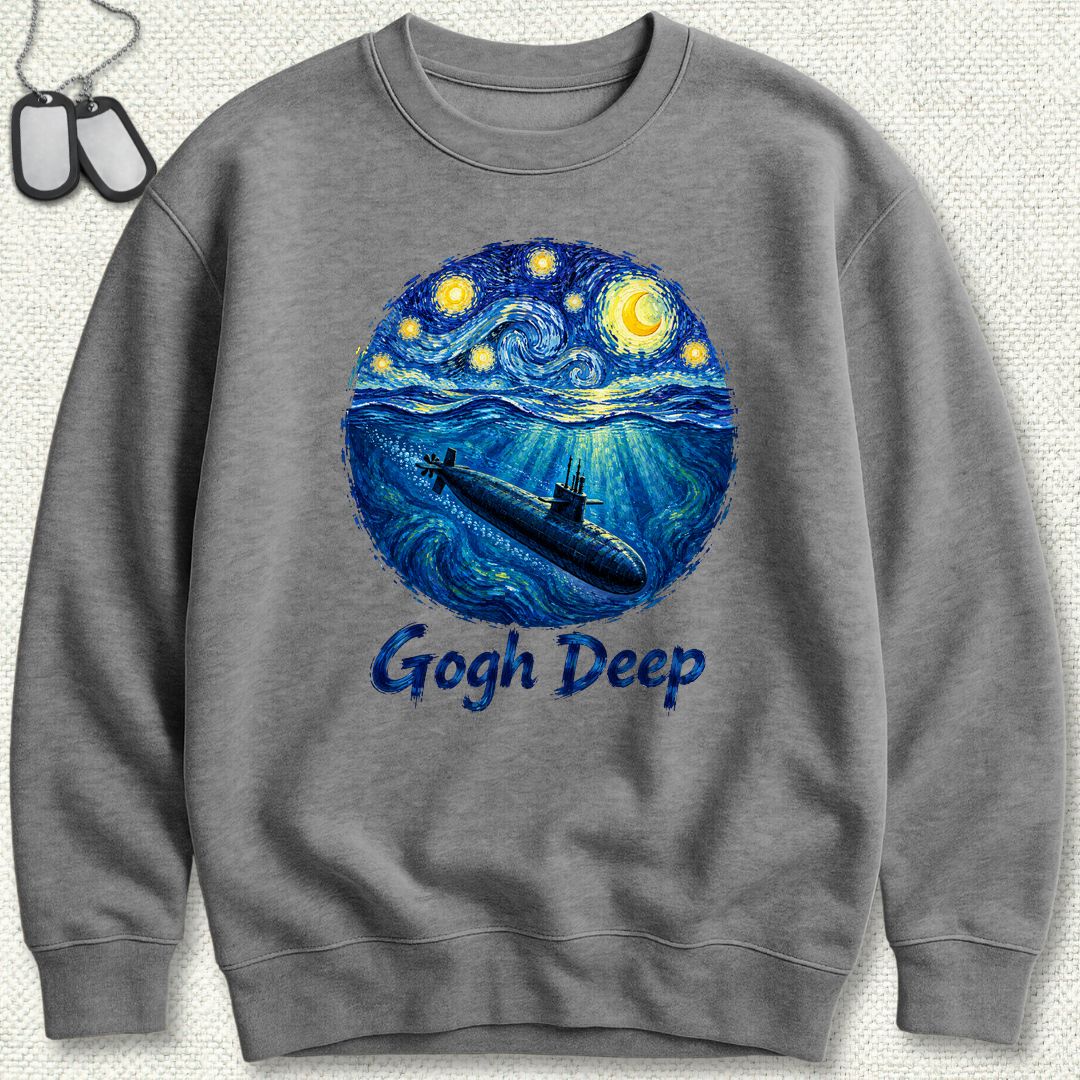 Gogh Deep Sweatshirt - Graphite Heather
