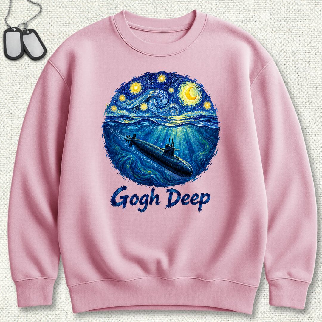 Gogh Deep Sweatshirt - Pink