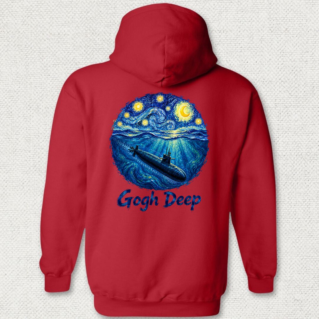 Gogh Deep Hoodie - Red