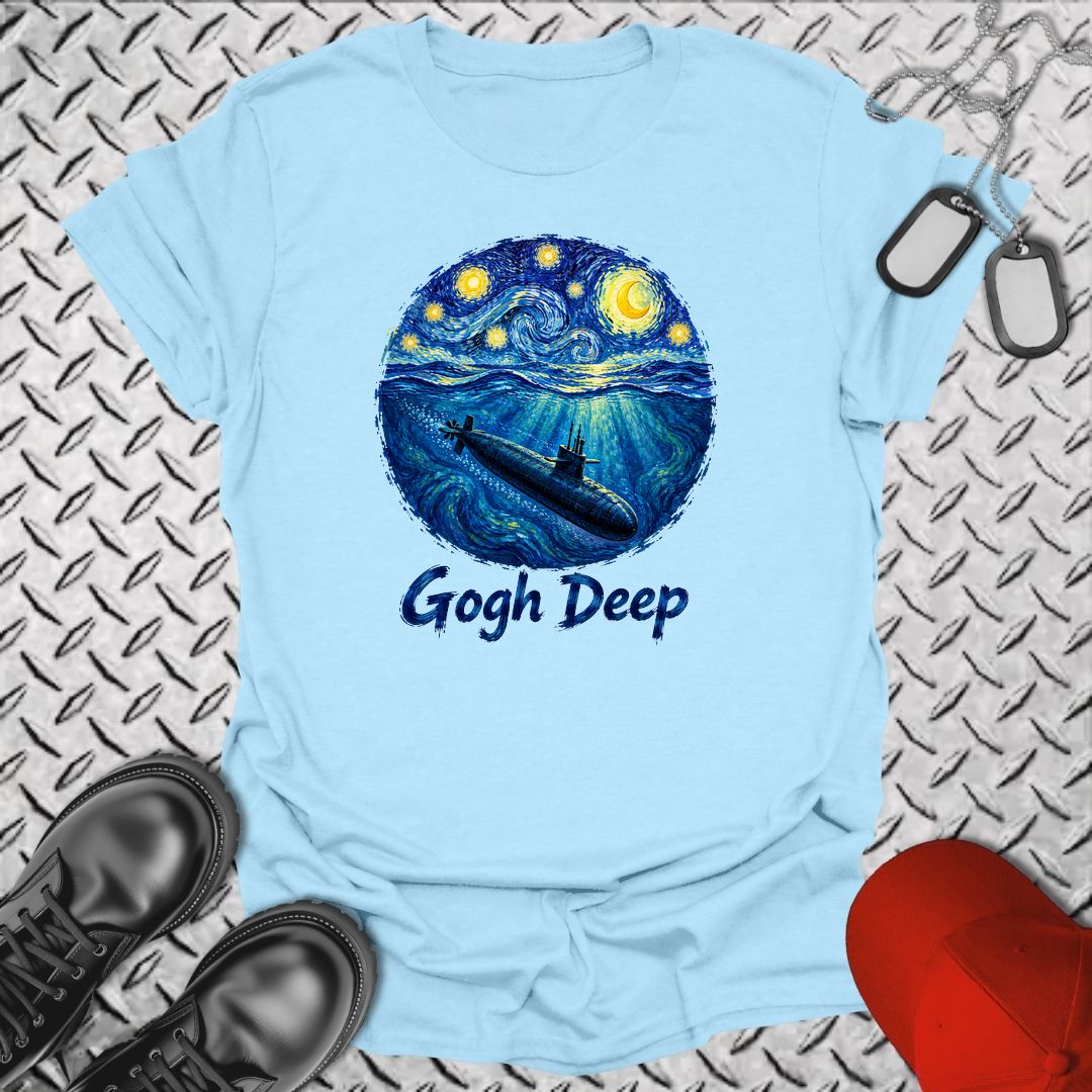 Gogh Deep - Light Blue