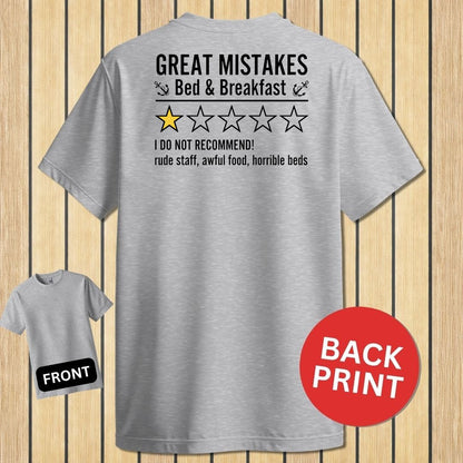 Great Mistakes Review - Sport Grey