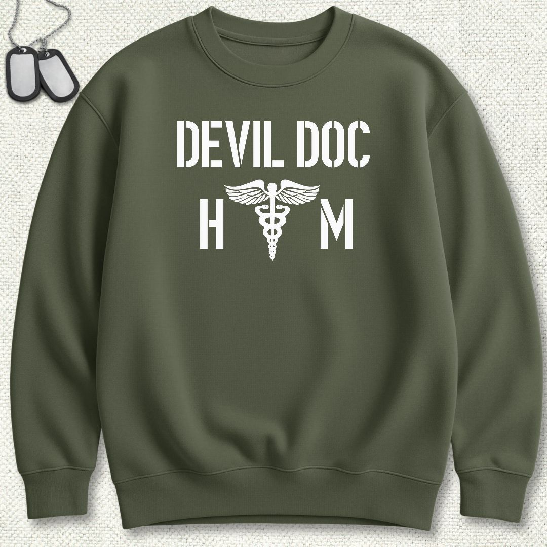 HM - Devil Doc Sweatshirt - Military Green