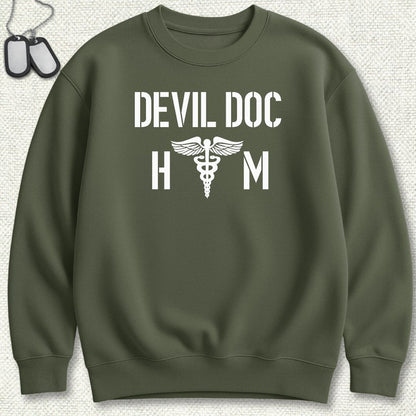 HM - Devil Doc Sweatshirt - Military Green