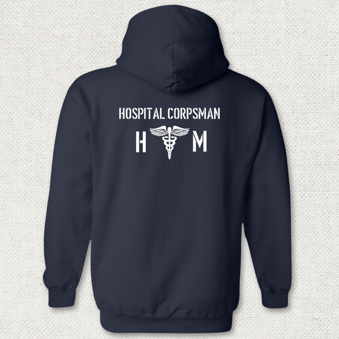 HM - Hospital Corpsman Hoodie - Navy