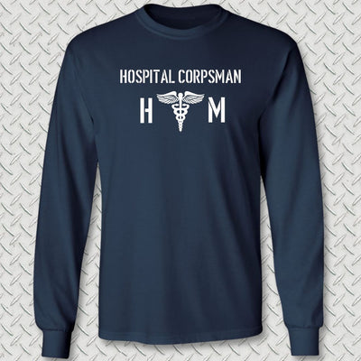 HM - Hospital Corpsman Long Sleeve Tee