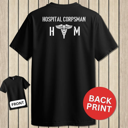 HM - Hospital Corpsman - Black