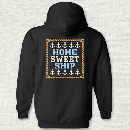 Home Sweet Ship Hoodie - Black