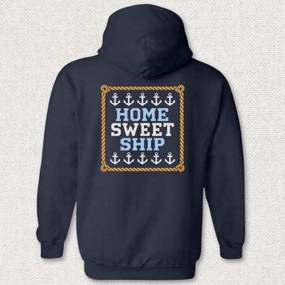 Home Sweet Ship Hoodie - Navy