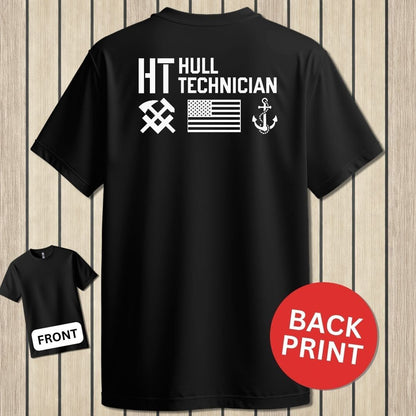 HT - Flag & Anchor - Black