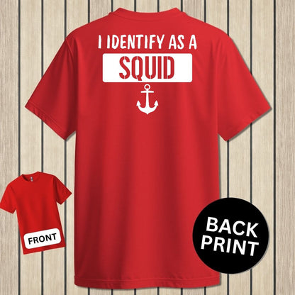 I Identify as a Squid - Red