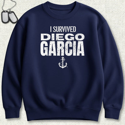 I Survived Diego Garcia Sweatshirt