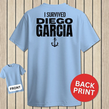 I Survived Diego Garcia - Light Blue