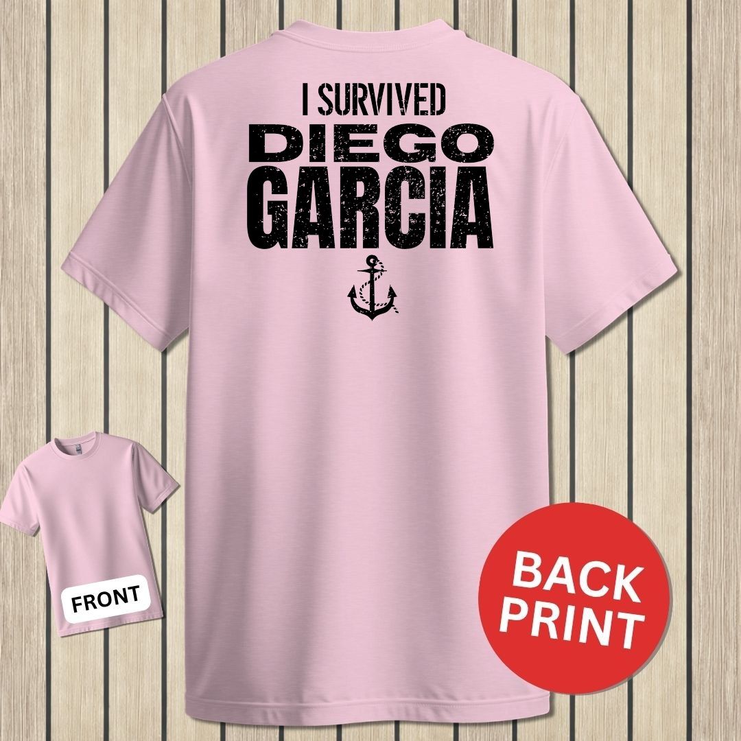 I Survived Diego Garcia - Pink