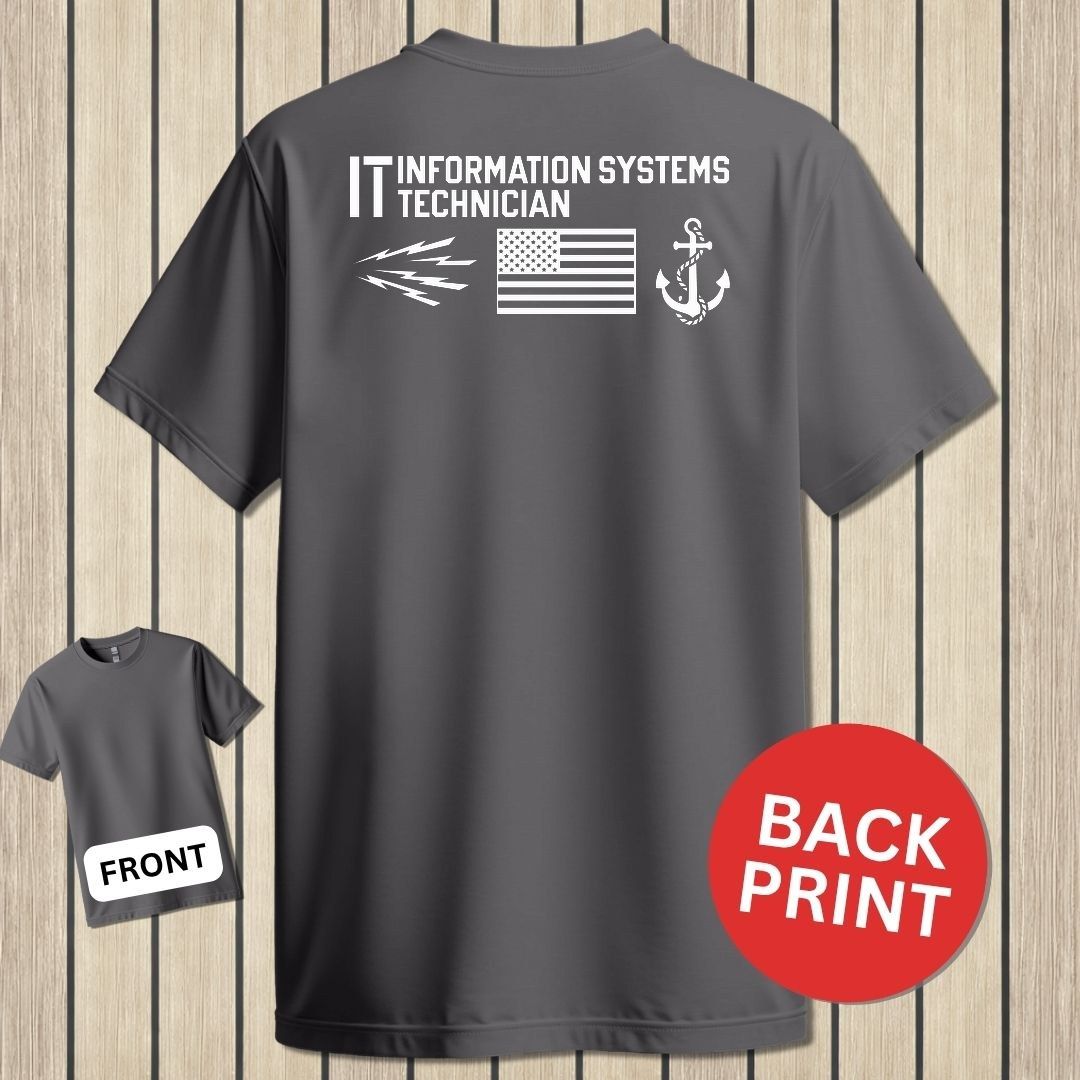 IT - Flag & Anchor - Charcoal