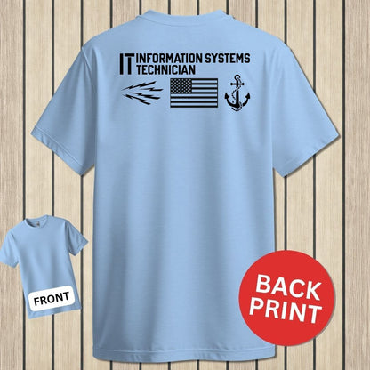IT - Flag & Anchor - Light Blue