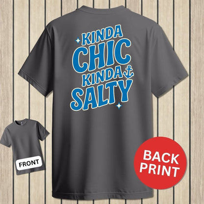 Kinda Chic, Kinda Salty - Charcoal