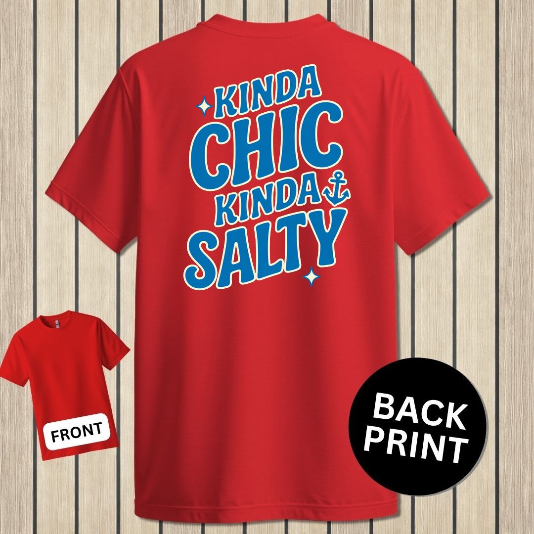 Kinda Chic, Kinda Salty - Red