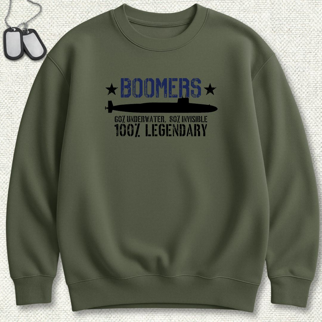 Legendary Boomers Sweatshirt - Military Green