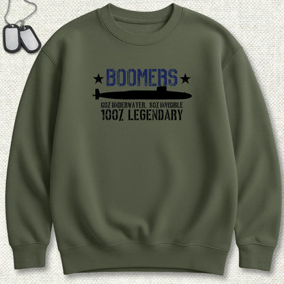Legendary Boomers Sweatshirt - Military Green