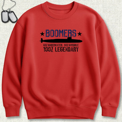 Legendary Boomers Sweatshirt - Red