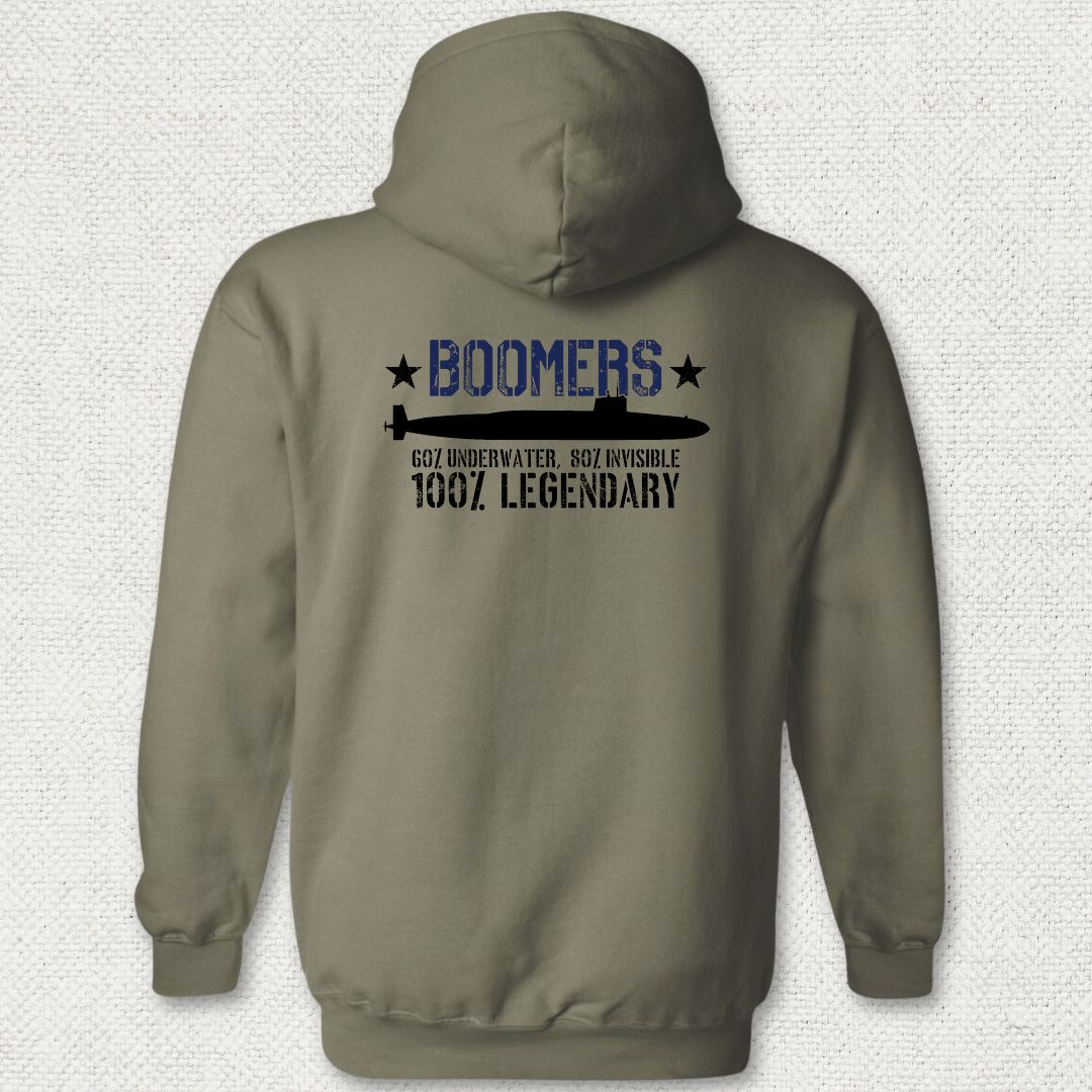 Legendary Boomers Hoodie - Military Green