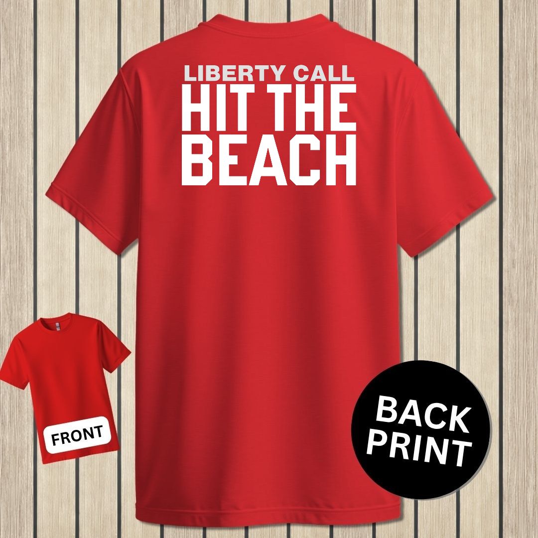 Liberty Call - Hit The Beach - Red