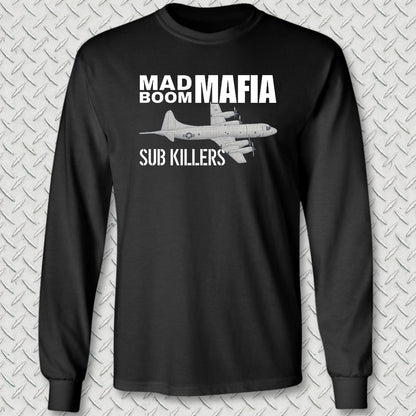 Mad Boom Mafia - Sub Killers Long Sleeve Tee - Black