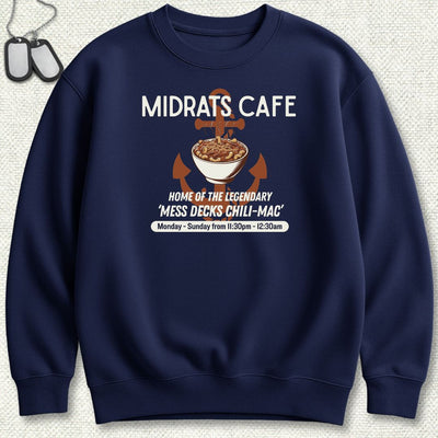 Midrats Cafe, Chili-Mac Sweatshirt