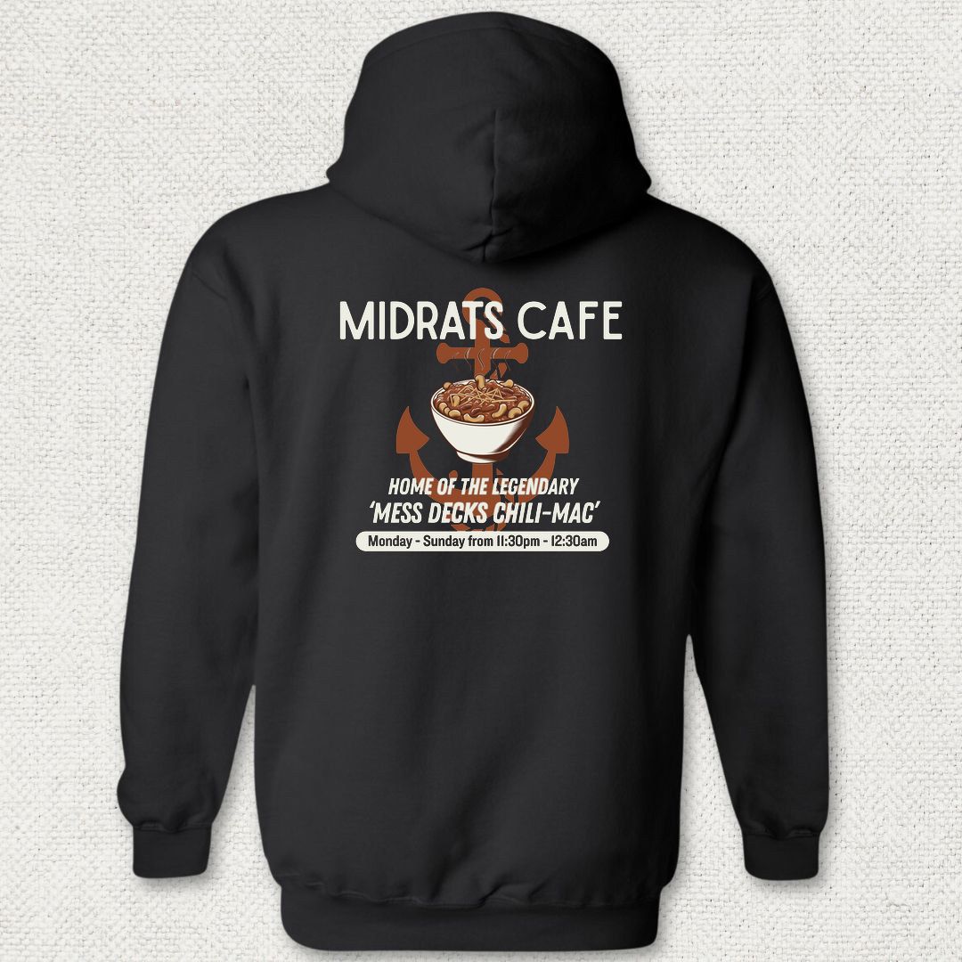 Midrats Cafe, Chili-Mac Hoodie - Black
