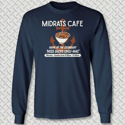 Midrats Cafe, Chili-Mac Long Sleeve Tee