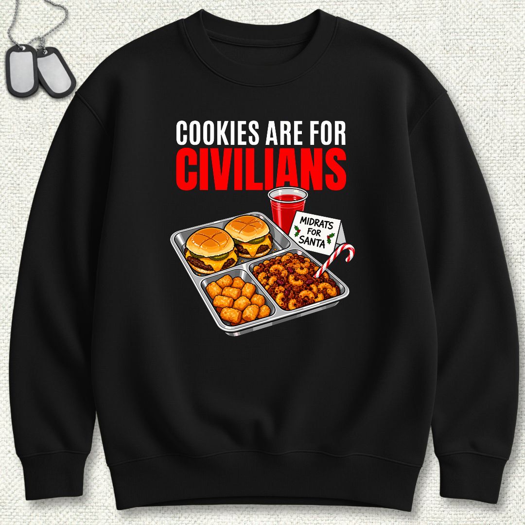 Midrats For Santa Sweatshirt - Black