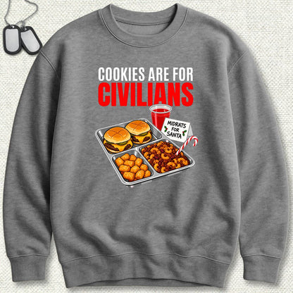 Midrats For Santa Sweatshirt - Graphite Heather