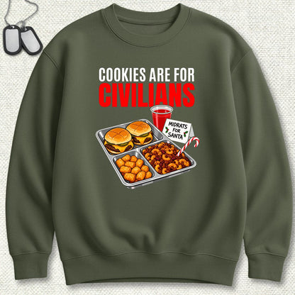 Midrats For Santa Sweatshirt - Military Green