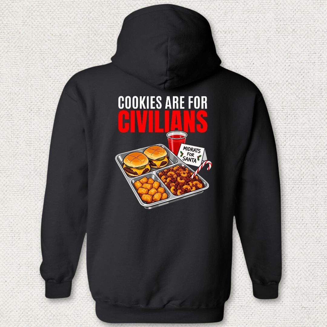 Midrats For Santa Hoodie - Black