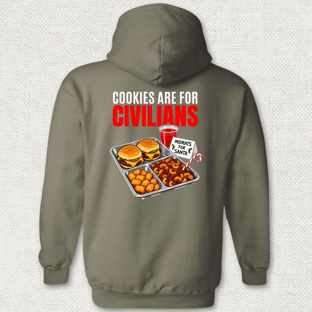 Midrats For Santa Hoodie - Military Green