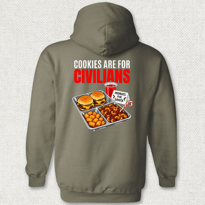Midrats For Santa Hoodie - Military Green
