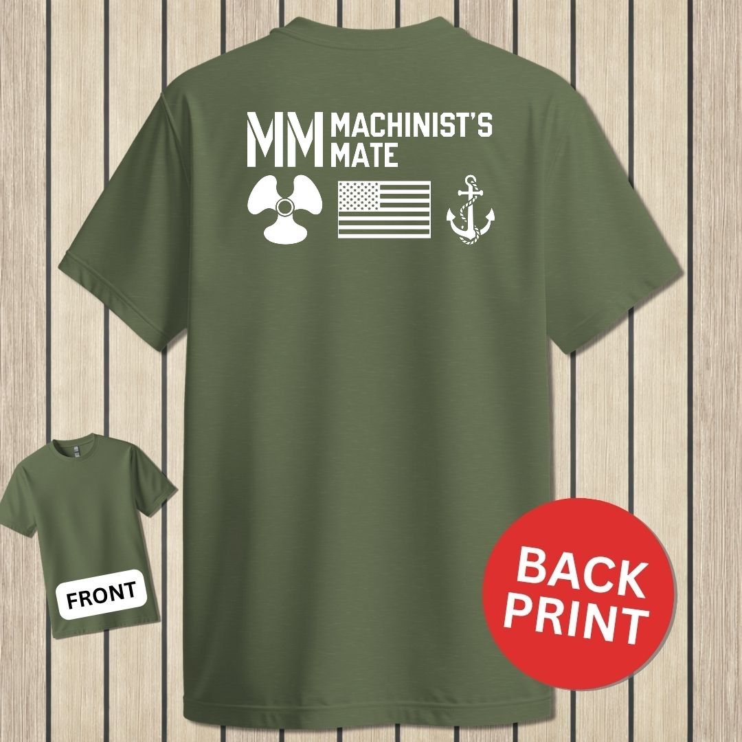 MM - Flag & Anchor - Military Green