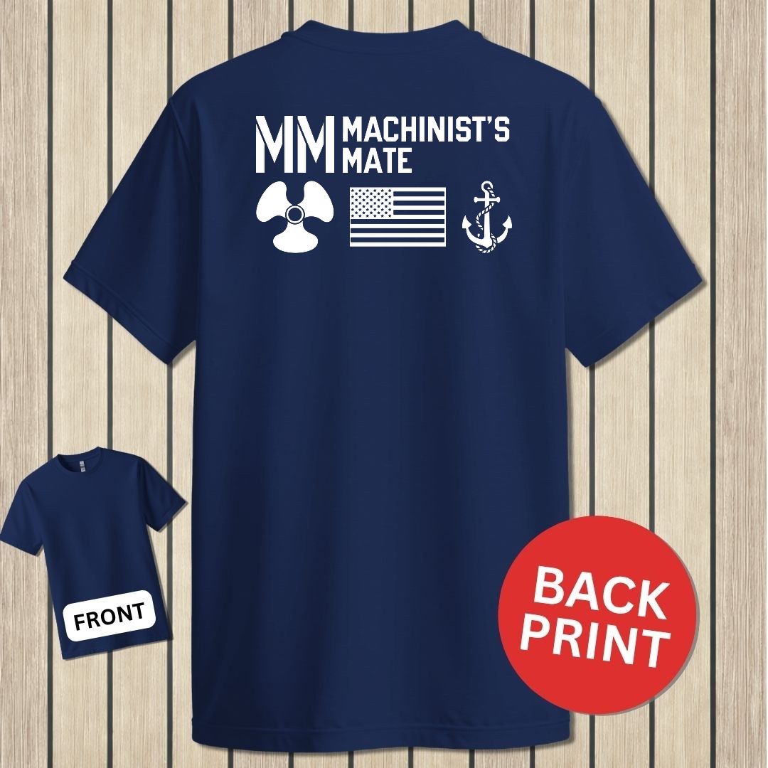 MM - Flag & Anchor - Navy