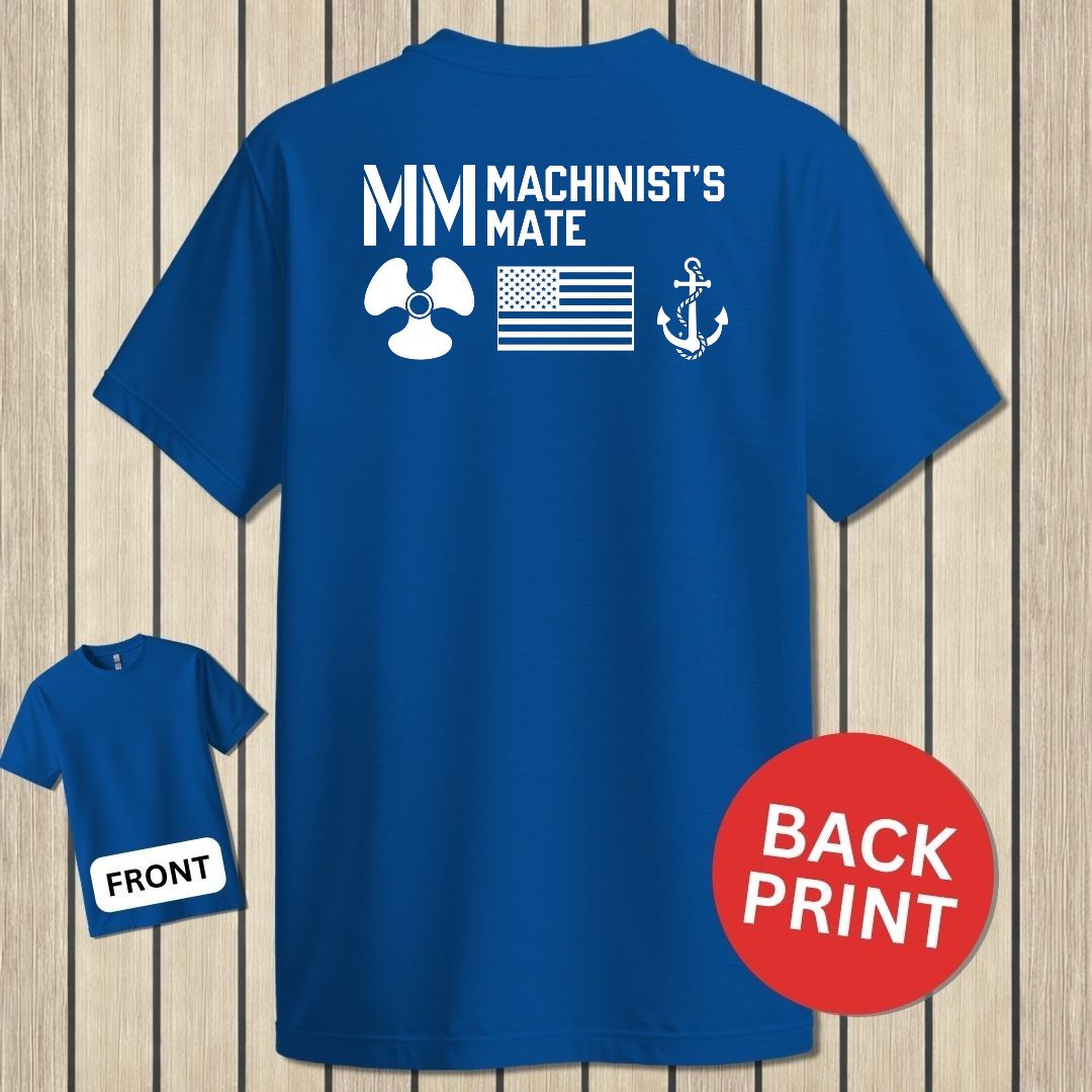 MM - Flag & Anchor - Royal Blue