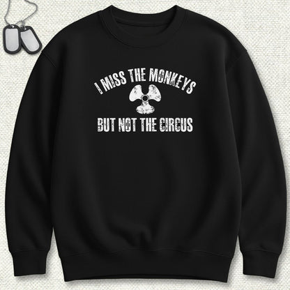 MM - I Miss The Monkeys Sweatshirt - Black