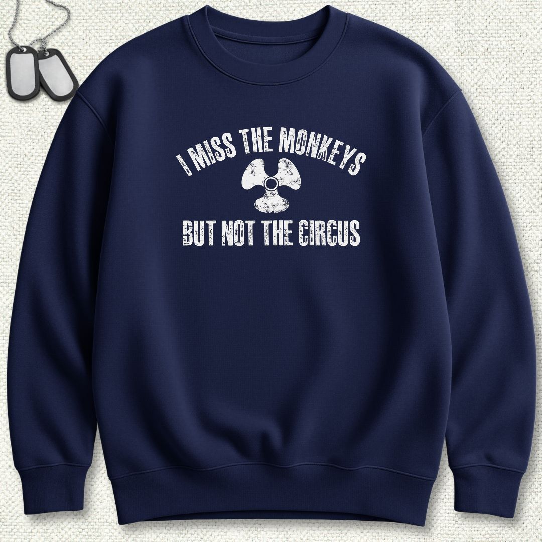MM - I Miss The Monkeys Sweatshirt - Navy