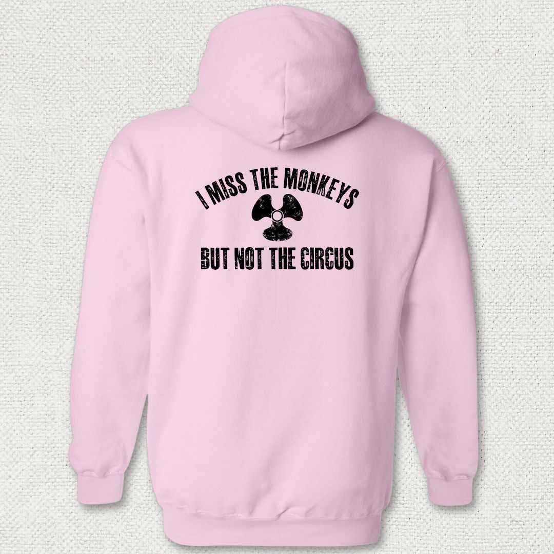 MM - I Miss The Monkeys Hoodie - Pink