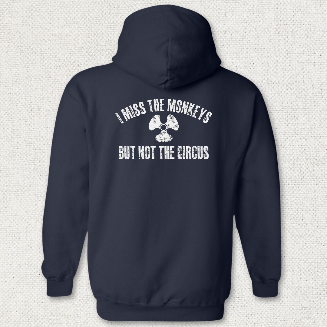 MM - I Miss The Monkeys Hoodie - Navy