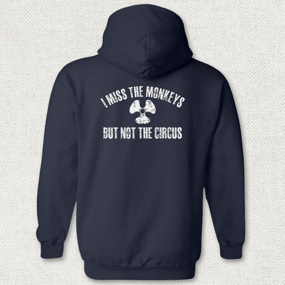 MM - I Miss The Monkeys Hoodie - Navy