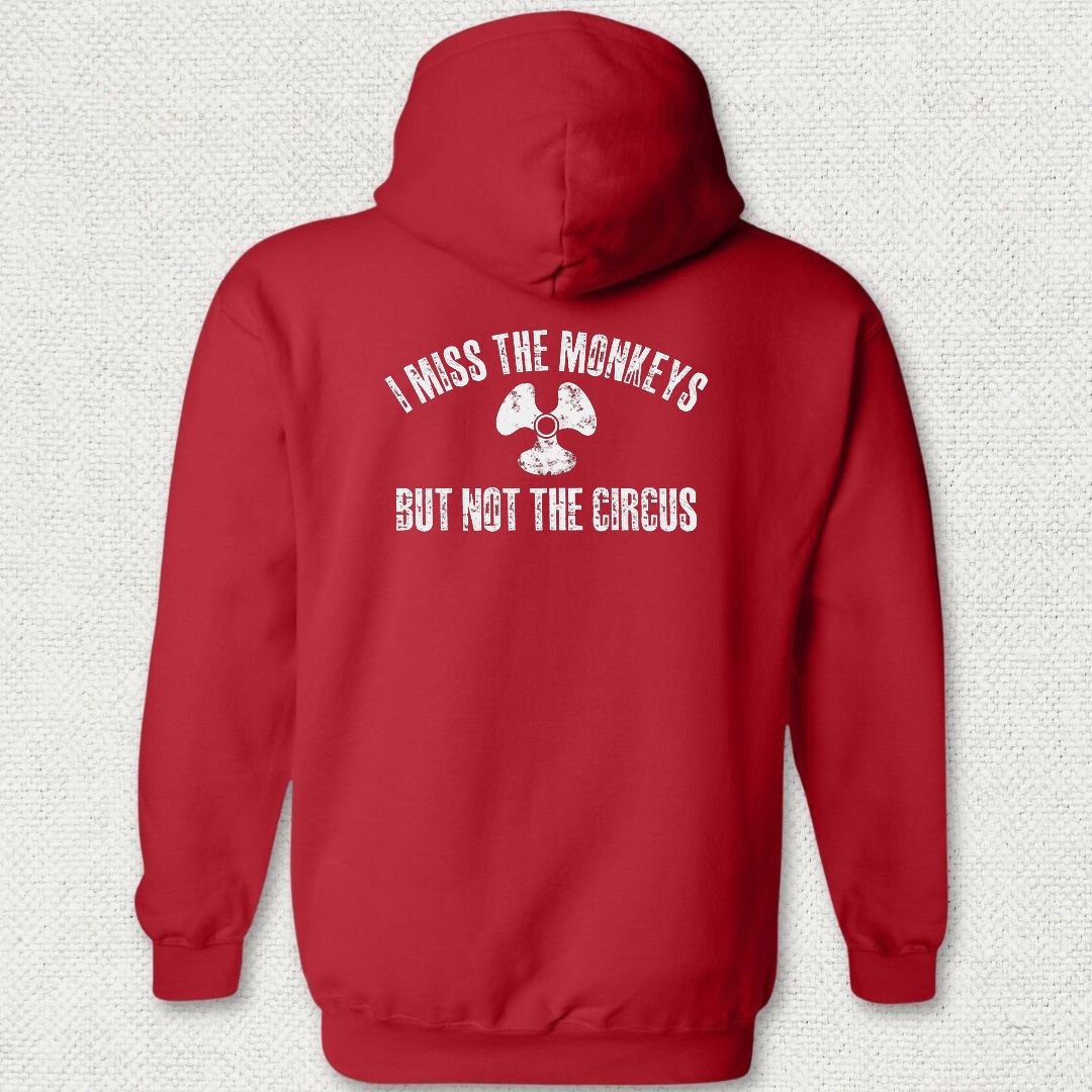 MM - I Miss The Monkeys Hoodie - Red