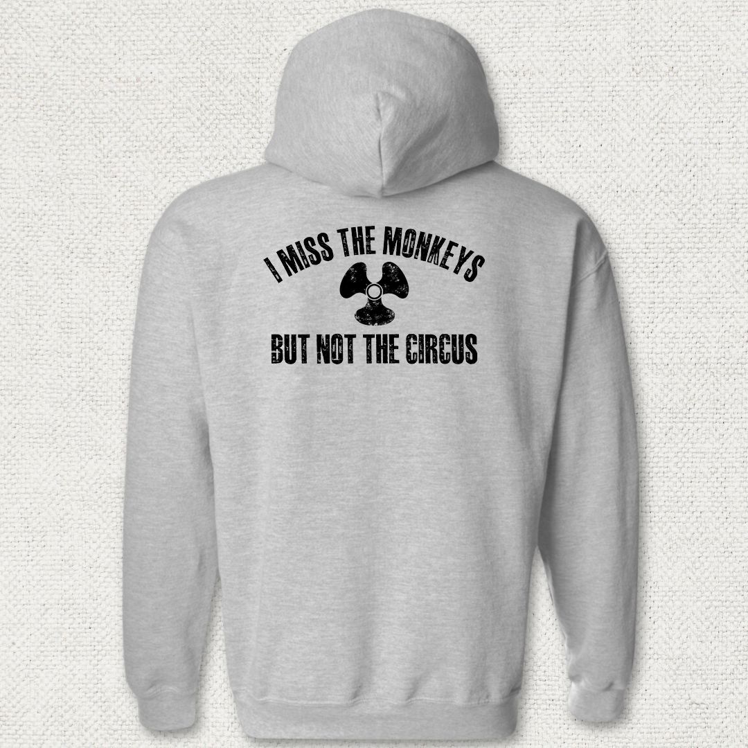 MM - I Miss The Monkeys Hoodie - Sport Grey