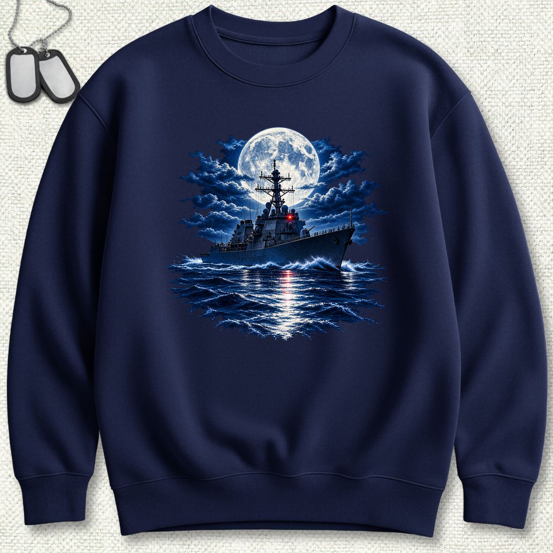 Moonlit Cruise Sweatshirt - Navy