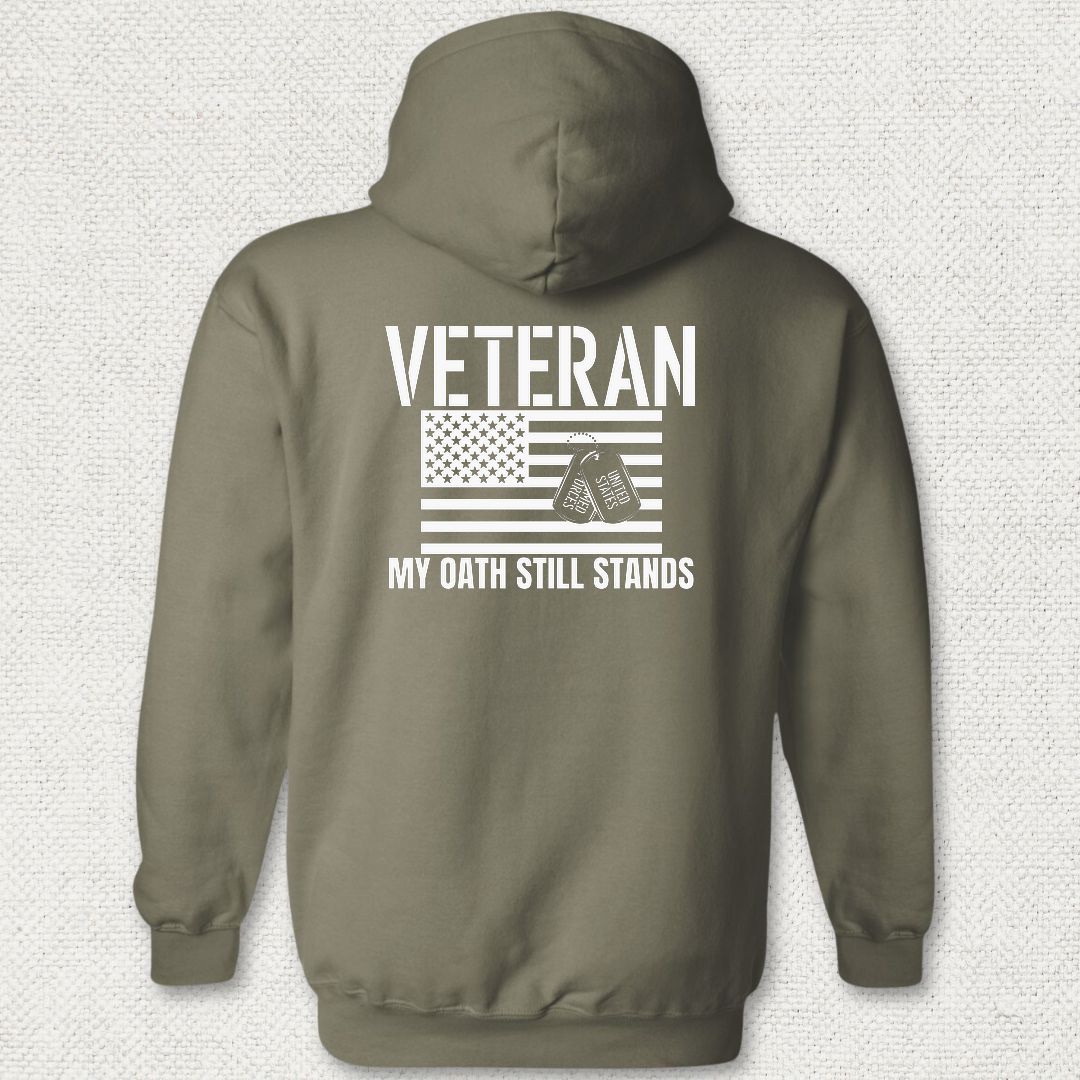 My Oath Still Stands Hoodie - Military Green
