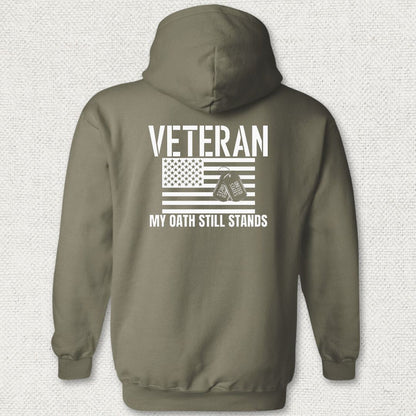 My Oath Still Stands Hoodie - Military Green