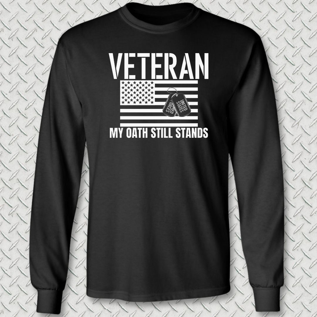 My Oath Still Stands Long Sleeve Tee - Black